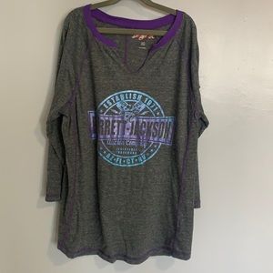 Barrett- Jackson 3/4 Sleeve Top